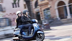 Foto Tiga Skutik Baru Suzuki, Honda Scoopy-Yamaha Fazzio Perlu Waspada Nih!