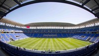 Stadion ini memilik kapasitas 44.089 penonton yang didesain oleh sebuah studio dari Spanyol, Fenwick Iribarren Architects. (Christian Charisius/Getty Images)