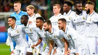 Cuma Real Madrid, tim dari Spanyol yang sudah segel tiket ke babak 16 besar Liga Champions. Di Grup F, Madrid pimpin klasemen dengan 10 poin, tapi terus dibayangi RB Leipzig (enam poin) dan Shakhtar (lima poin) (Getty Images)