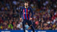 Dua pekan terakhir, Pique akhirnya mendapat kesempatan bermain setelah tiga bek tengah Barcelona cedera. Sayangnya, penampilan di laga kontra Inter di Liga Champions jadi mimpi buruknya (Getty Images)