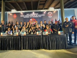 Ultah ke-34, Bikers Brotherhood 1% MC Siap Panaskan Lagi Aspal Jalanan