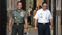 Potret Keakraban Pertemuan Anies dan Jenderal Andika