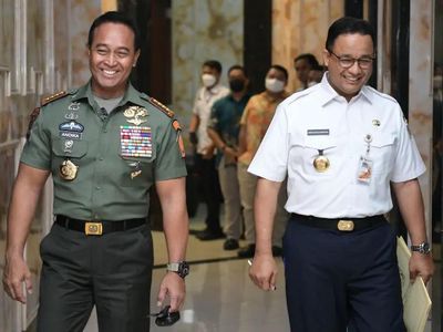 Potret Keakraban Pertemuan Anies dan Jenderal Andika