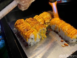Berburu Sushi Kaki Lima Enak di Belakang Grand Indonesia