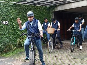 Anies Gowes ke Acara Perpisahan di Balai Kota, Ini Rute yang Dilalui