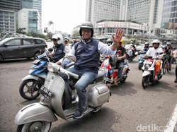 Cerita Vespa yang Dipakai Anies Tinggalkan Balai Kota