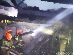 Rumah Warga di Kiaracondong Bandung Hangus Terbakar