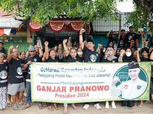 Kowarteg & PKL di Jakbar Deklarasi Dukung Ganjar Jadi Capres 2024