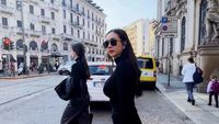 Liburan ke Eropa, si Cantik Aura Kasih Cari Seblak hingga Bajigur