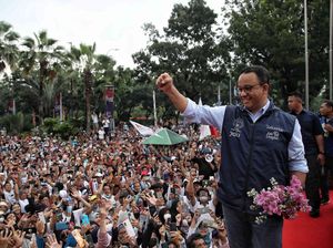 Pidato Perpisahan Anies: Kita Tak Kirim Pernyataan, Kita Kirim Kenyataan