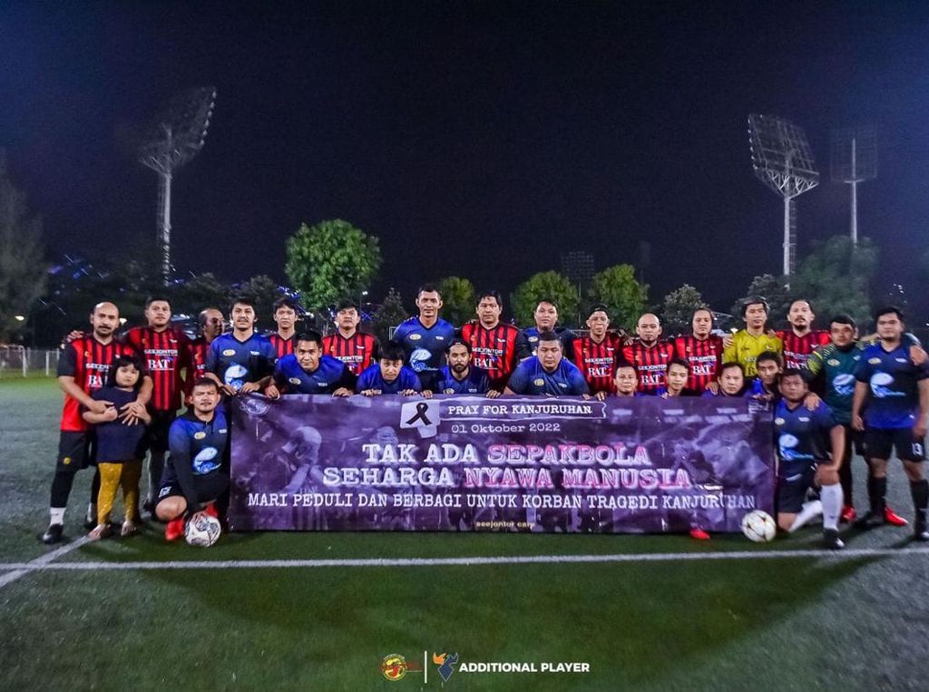 Komunitas Sepakbola Ini Galang Dana untuk Korban Tragedi Kanjuruhan