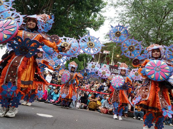 Semarak Jogja Fashion Carnival 2022 di Malioboro