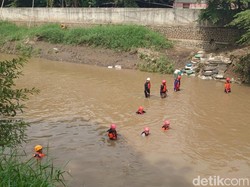 Satu Bocah Hilang Terseret Arus Sungai Welang Pasuruan Ditemukan