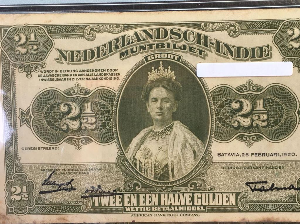 Wow! Uang Kuno Era Penjajahan Belanda Dibanderol Rp 120 Juta