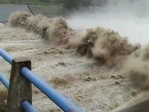 Detik-detik Sirine Bendungan Serut Blitar Berbunyi, Waspada Banjir Bandang! Detik-detik Sirine Bendungan Serut Blitar Berbunyi, Waspada Banjir Bandang!