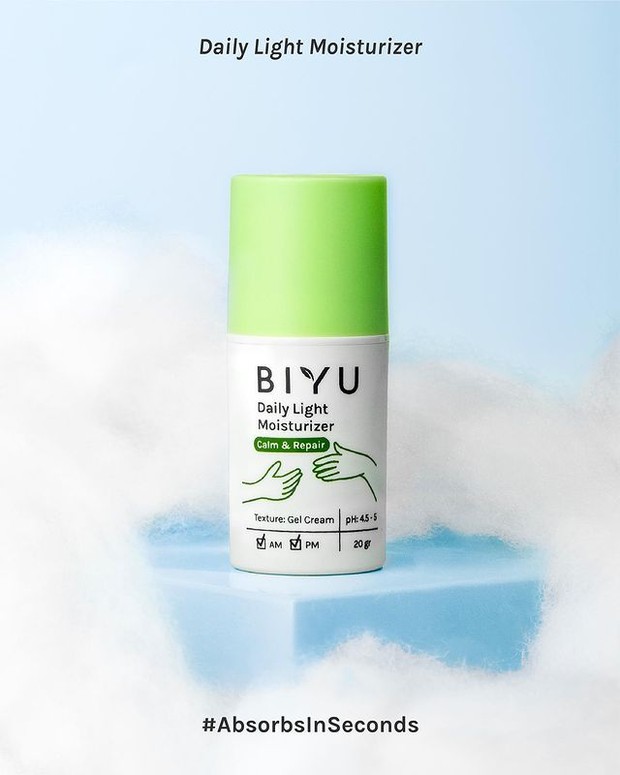 BIYU Daily Light Moisturizer / foto: Instagram.com/biyuskin BIYU Daily Light Moisturizer