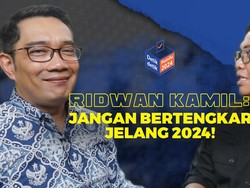 Ridwan Kamil: Jangan Bertengkar Jelang 2024!