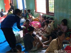 Dua Balai Desa Jadi Tempat Pengungsian Korban Banjir di Blitar