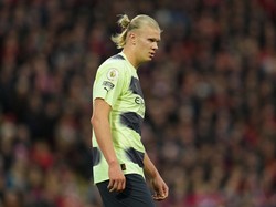 Erling Haaland juga untuk pertama kalinya tak menyumbang gol atau assist dalam pertandingan Liga Inggris. (Foto: Manchester City FC via Getty Ima/Matt McNulty - Manchester City)