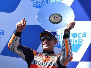 Euforia Marc Marquez yang Akhirnya Naik Podium Lagi