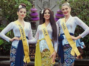 10 Foto Finalis Miss Grand International Berkebaya di Bali dan Pose di Monas 10 Foto Finalis Miss Grand International Berkebaya di Bali dan Pose di Monas