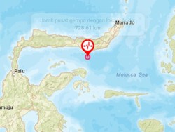 Gempa Terkini M 3,9 Guncang Bolaang Uki Sulawesi Utara
