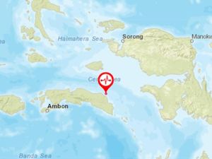 Gempa M 3,8 Guncang Seram Bagian Timur Maluku, Kedalaman 12 Km Gempa M 3,8 Guncang Seram Bagian Timur Maluku, Kedalaman 12 Km