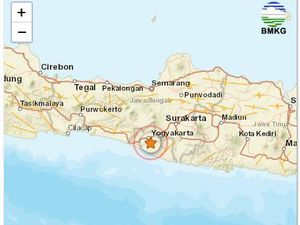 Gempa Darat M 1,4 Goyang Bantul