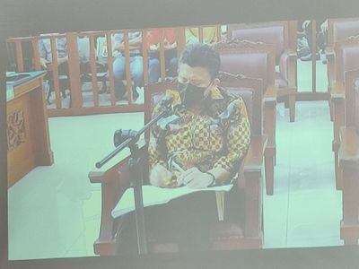Ini Foto Ferdy Sambo Duduk Sebagai Terdakwa