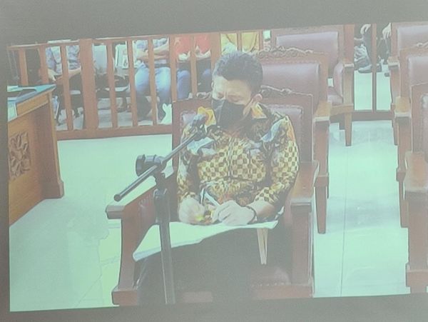Ini Foto Ferdy Sambo Duduk Sebagai Terdakwa