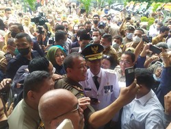 Heru Budi Hartono Tiba di Balai Kota Usai Resmi Jadi Pj Gubernur DKI