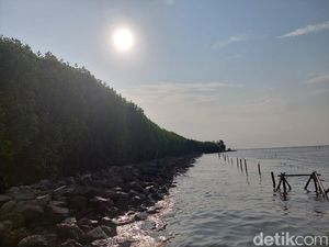 Daratan Pesisir Utara Banten Sudah Hilang Lebih dari 1 Km! Daratan Pesisir Utara Banten Sudah Hilang Lebih dari 1 Km!