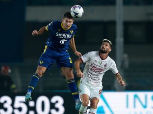 Verona Vs Milan: Rossoneri Menang 2-1