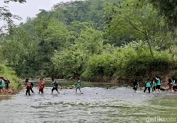 Jembatan Penghubung Dua Desa di Sukabumi Segera Dibangun