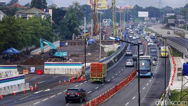Melihat Proyek Penanganan Banjir Tol Pondok Aren-Serpong