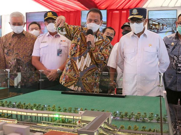 Menhub Apresiasi Pembangunan Flyover Tenjo dan Stasiun Tigaraksa