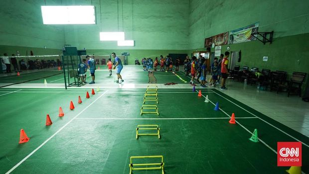 PB SGS Bandung. (CNN Indonesia/Muhammad Hirzan)