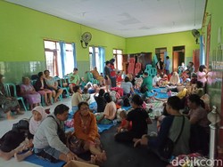 Banjir Bandang di Blitar Selatan Paksa 465 Orang Mengungsi