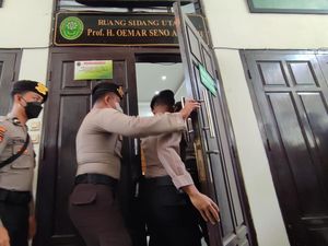 Ruang Sidang Ferdy Sambo di PN Jaksel Dijaga Ketat Polisi