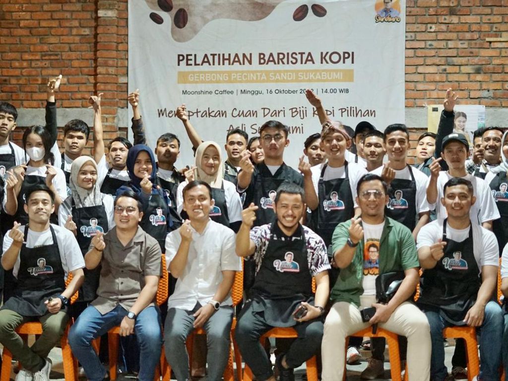 Relawan Sandi Sukabumi Dorong Milenial Usaha Lewat Pelatihan Barista