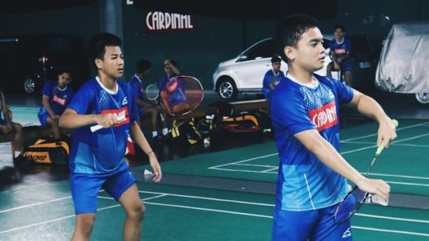 Suasana Latihan PB Mutiara Cardinal di Bandung.