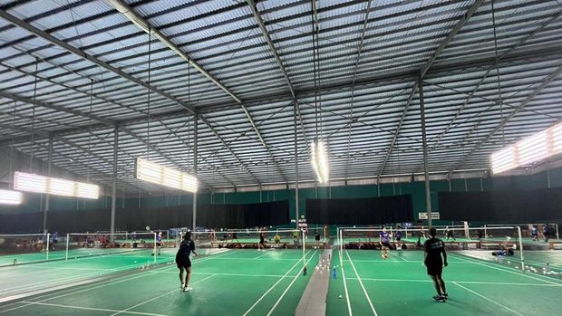 Suasana Latihan PB Mutiara Cardinal di Bandung.