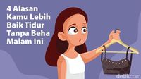Tidur Malam Tanpa Bra, Payudara Lebih Sehat? Ini Faktanya
