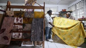 Kain Ecoprint Ramah Lingkungan Ini Karya Difable Lho