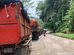 Jalan Licin-Berlumpur, Pembuangan Sampah ke TPA Sarimukti Tersendat