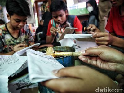 Belajar Membatik Sejak Dini