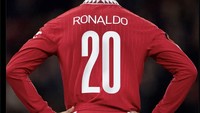 CR7 menjadi CR20, merujuk pada posisinya di Ballon dOr 2022. Foto: dok. Internet/Twitter