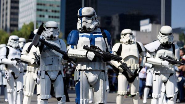 Saat Darth Vader hingga Stormtrooper Kuasai Jalanan Meksiko