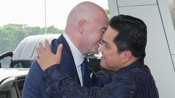 Kata-kata Erick Thohir soal Dukung Infantino Terus Pimpin FIFA