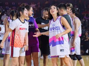 7 Penampilan Gisella Anastasia Berbaju Basket, Pakai Nama Punggung Hot Mama
